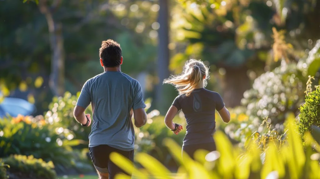 Regelmäßige Bewegung kann helfen, Ihr Gewicht zu kontrollieren, den Blutdruck zu reduzieren und Ihren Cholesterinspiegel zu verbessern.