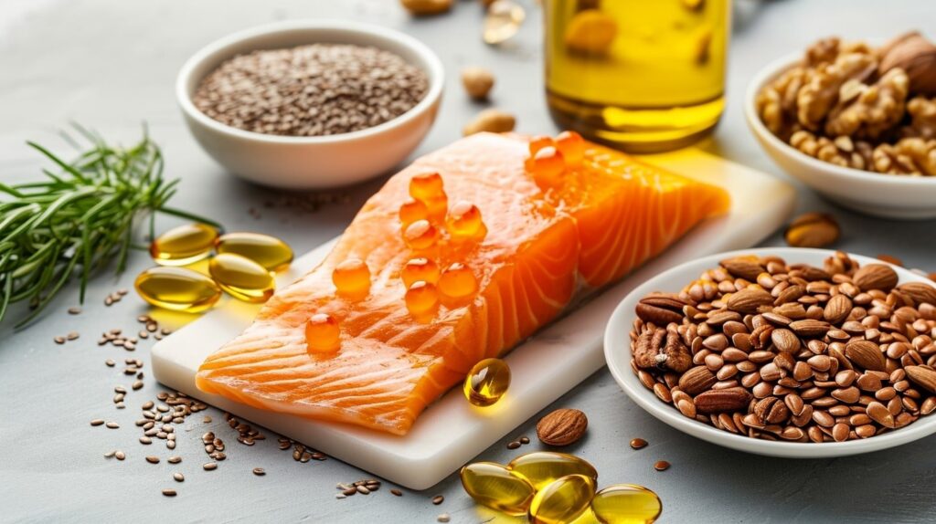 Wenn Ihre Ernährung nicht genügend Omega-3-Fettsäuren enthält, die in Fisch und einigen pflanzlichen Quellen vorkommen, können Omega-3-Ergänzungsmittel eine sinnvolle Ergänzung sein.