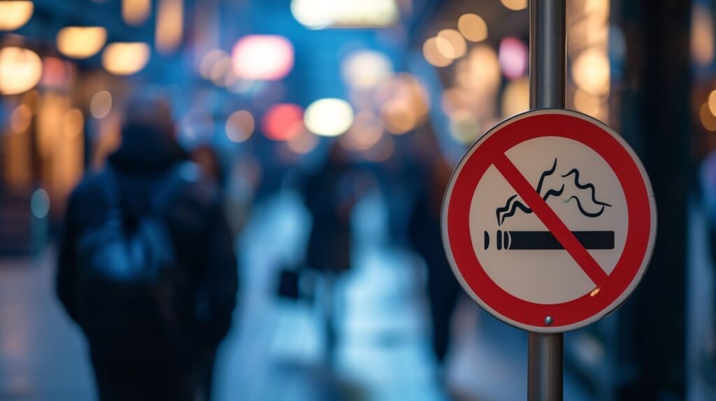 Avoid areas where smoking is allowed. Quit smoking for your health.