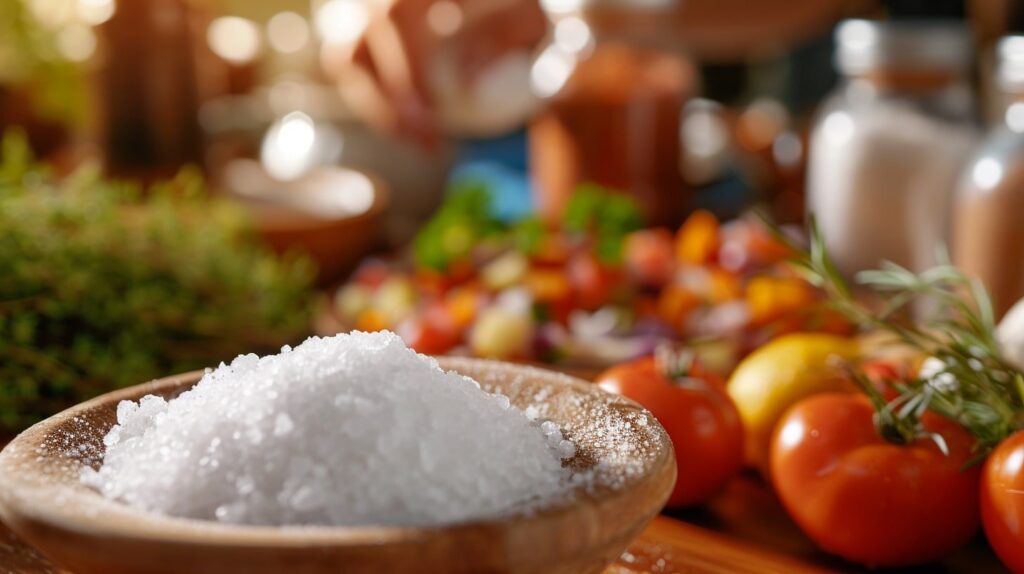 Limit processed and packaged foods which are high in sodium.